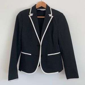 Black and White Formal Blazer